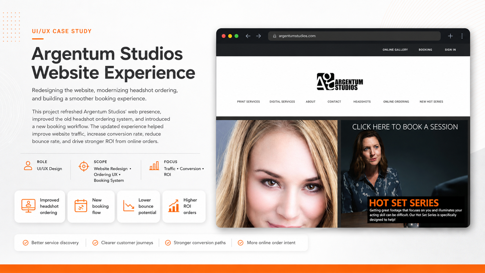 Argentum Studios website redesign preview